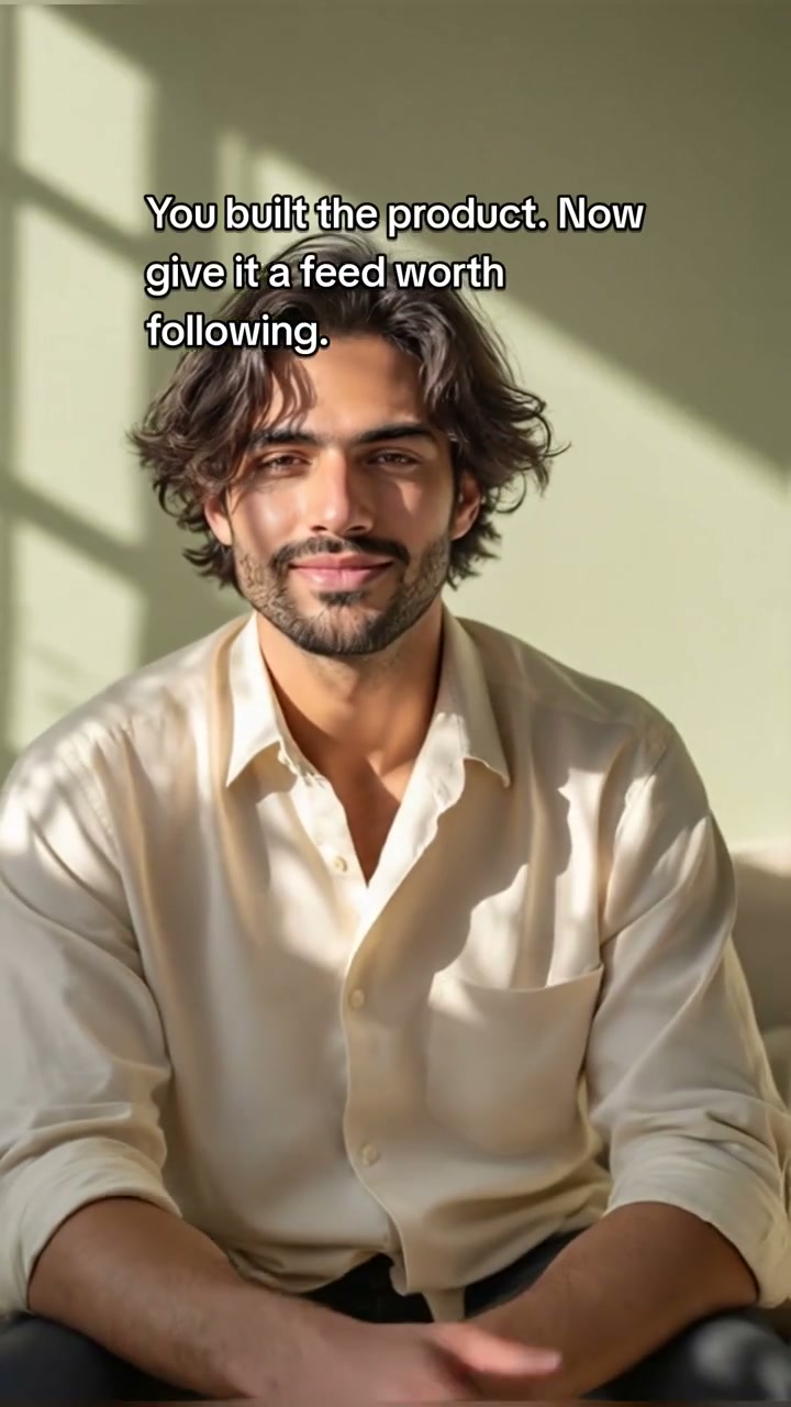 Example social video created with Postless
